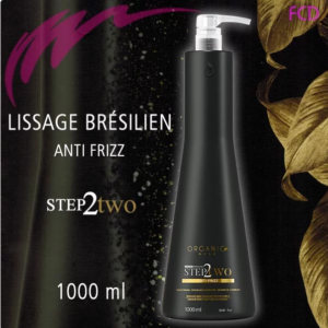 STEP 2 1LITRE SOLUTION GEL ANTI-FRIZZ ORGANIC GOLD