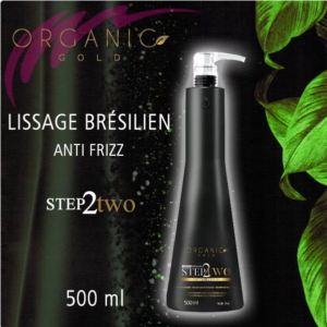 STEP 2 500ML SOLUTION GEL ANTI-FRIZZ ORGANIC GOLD